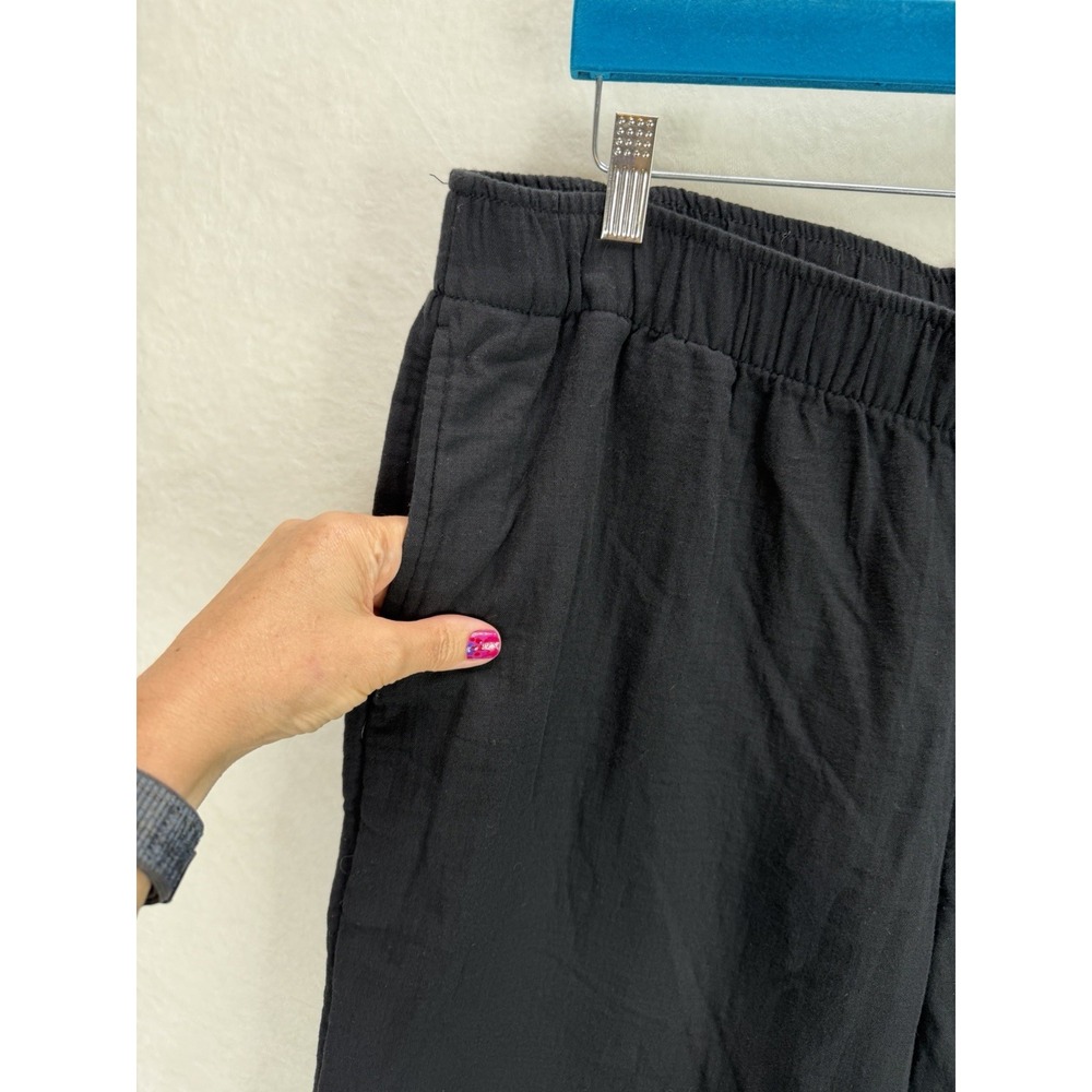 Old Navy Women's High Rise Wide Leg Pants Size XL Black NWT - Picture 3 of 8